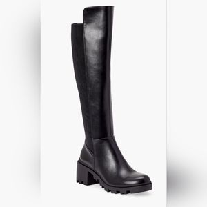Chunky Heel Knee high Boots